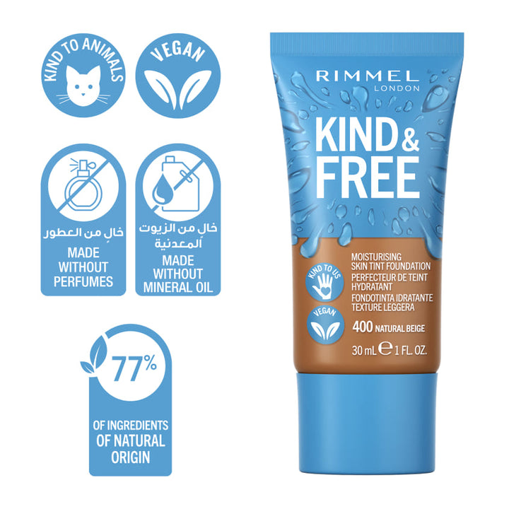 Kind & Free Moisturising Skin Tint Foundation