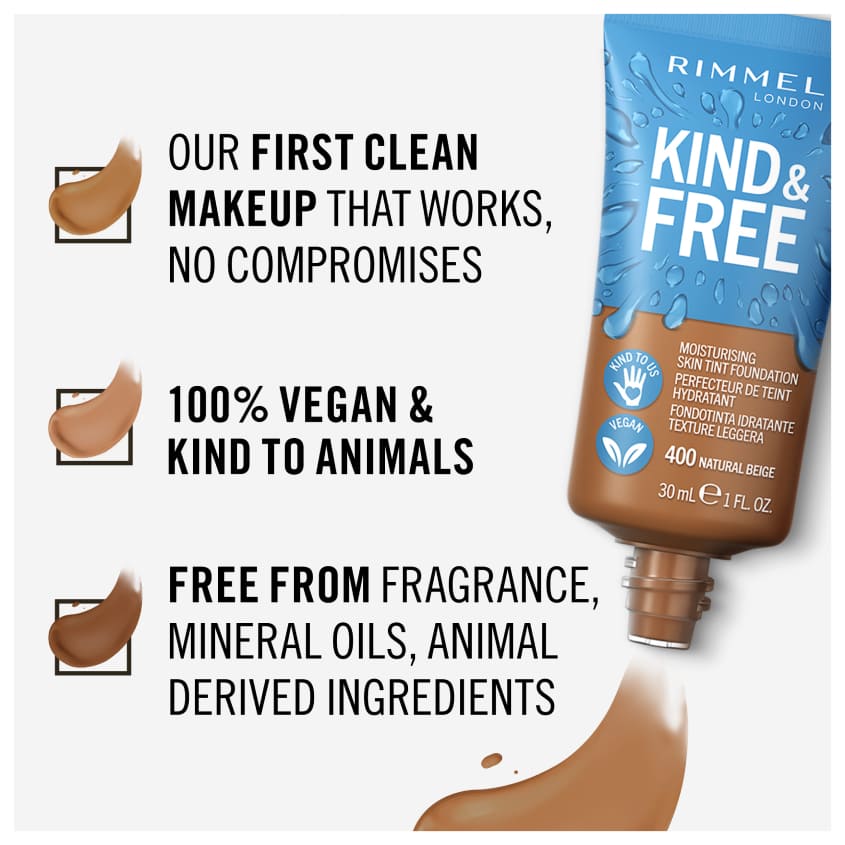 Kind & Free Moisturising Skin Tint Foundation