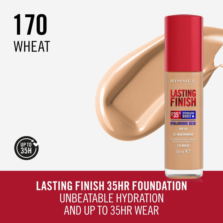 كريم أساس يدوم طويلاً بعامل حماية من الشمس SPF20