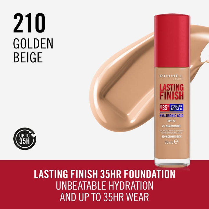 كريم أساس يدوم طويلاً بعامل حماية من الشمس SPF20