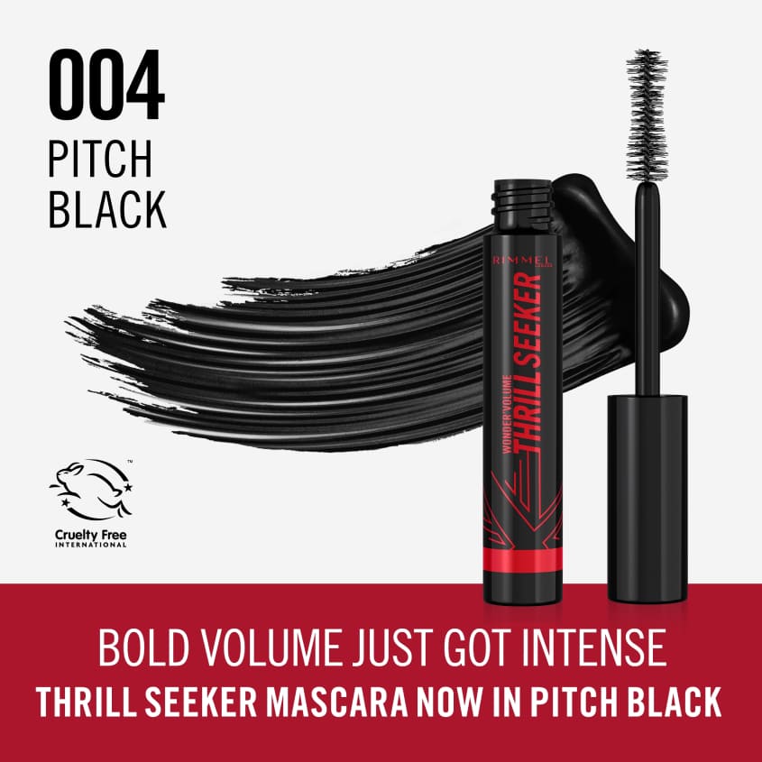 Wonder'Volume Thrill Seeker Pitch Black Mascara