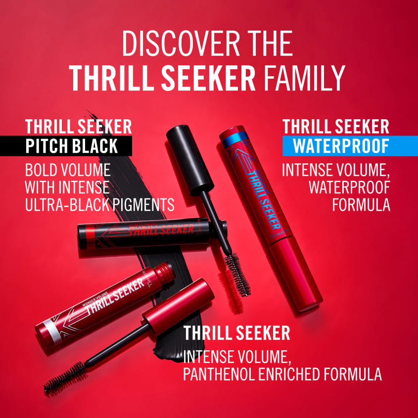 Wonder'Volume Thrill Seeker Pitch Black Mascara