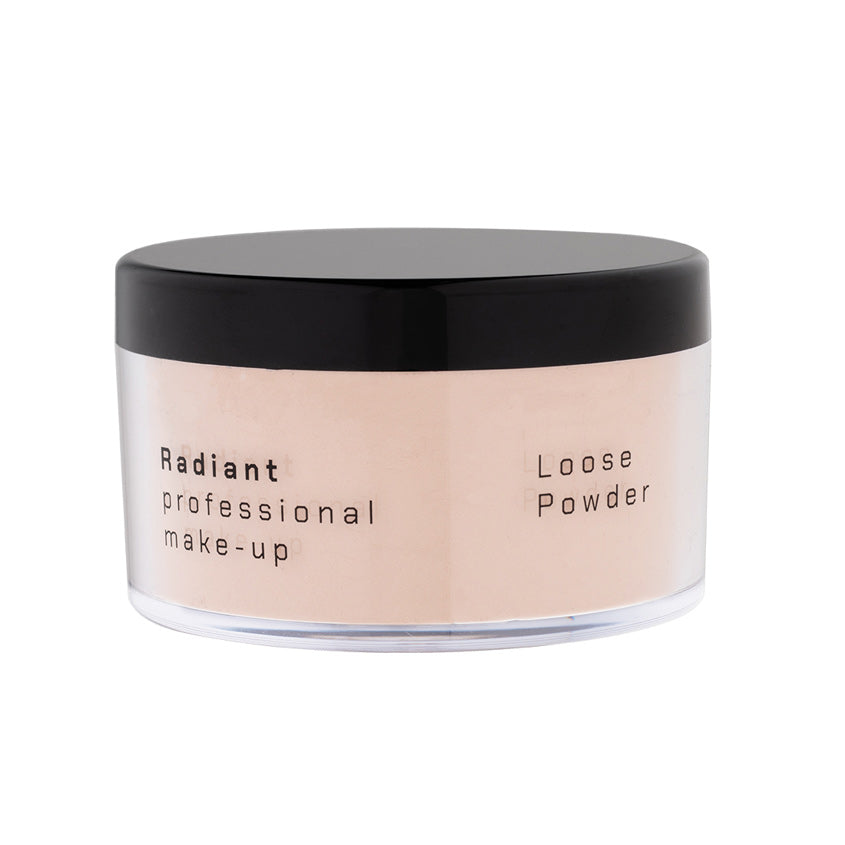 RADIANT PROFESSIONAL MAKEUP بودرة سائبة لمكياج احترافي متألق