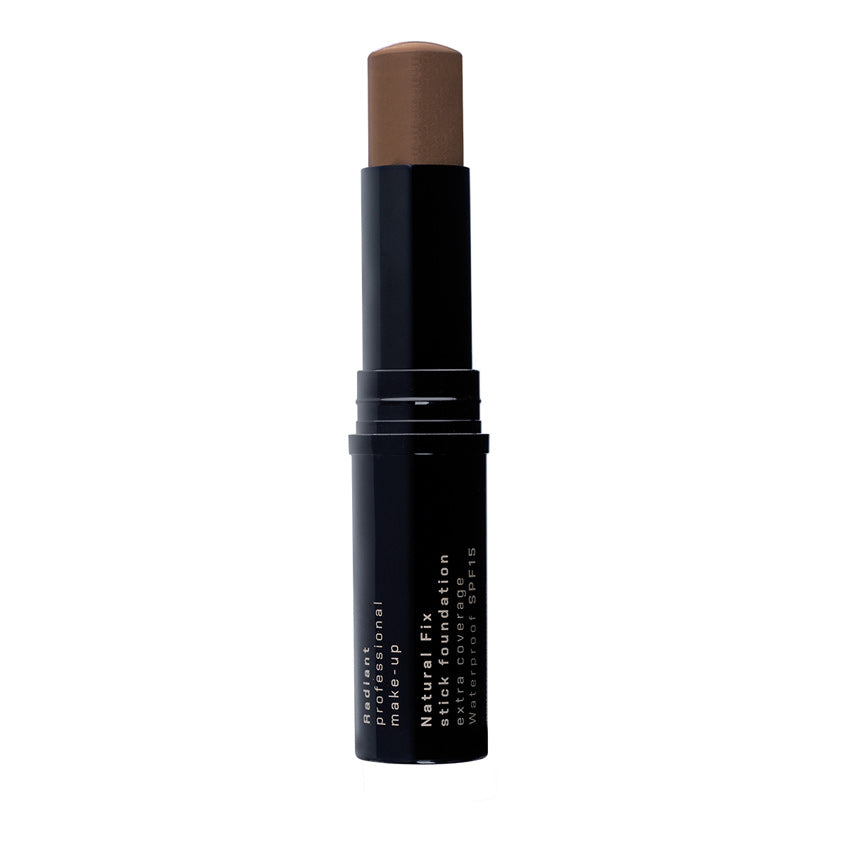 كريم أساس RADIANT PROFESSIONAL MAKEUP Natural Fix Extra Coverage Stick مقاوم للماء بعامل حماية من الشمس 15