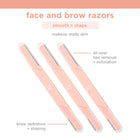 REAL TECHNIQUES RT FACE & BROW RAZORS – صورة 6