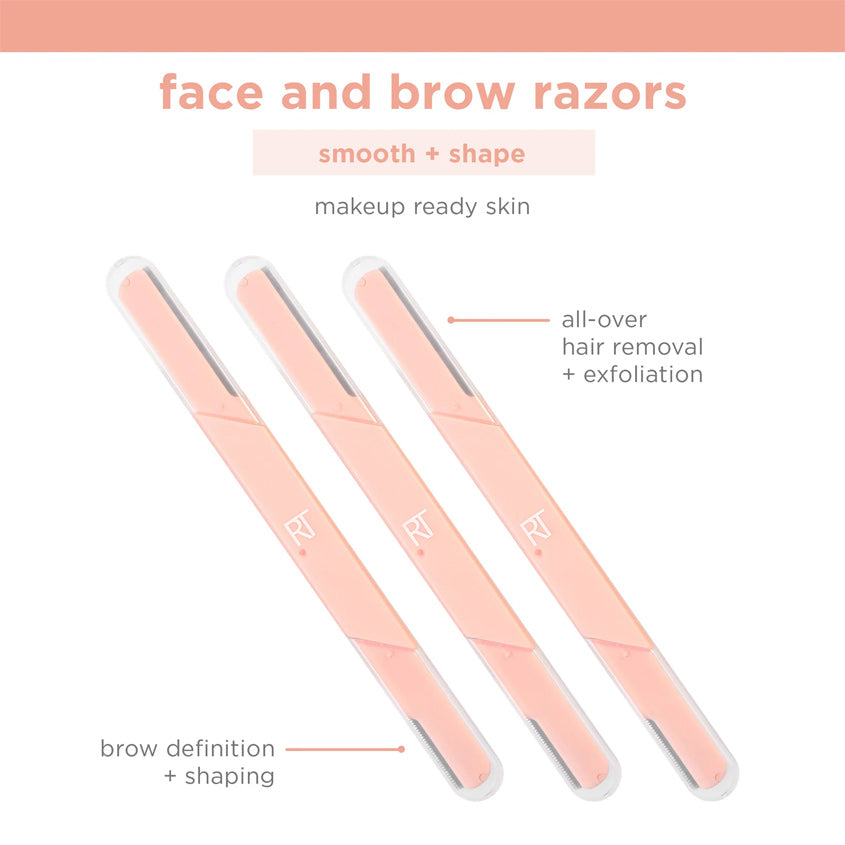 REAL TECHNIQUES RT FACE & BROW RAZORS – صورة 6