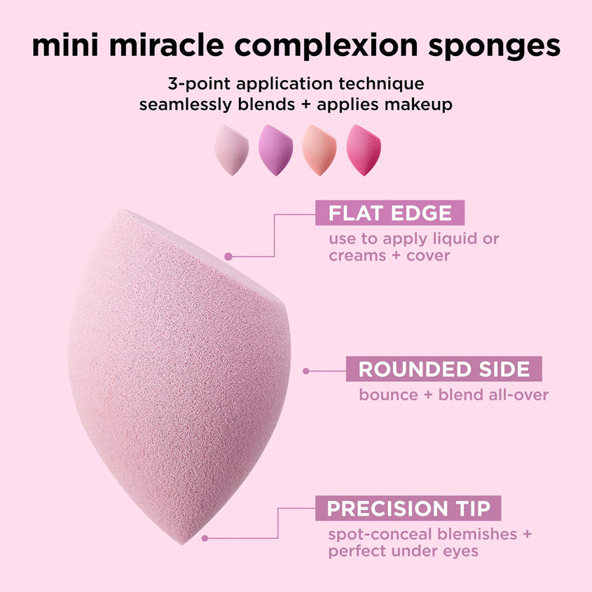 Miracle Mini Complexion Sponges