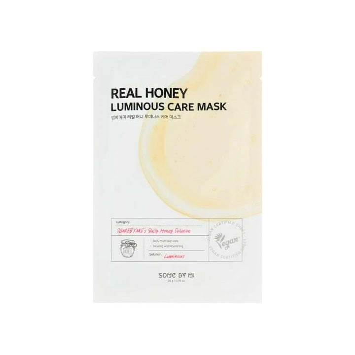 Korean products – SOME BY MI REAL HONEY LUMINOUS CARE MASK 1PC
