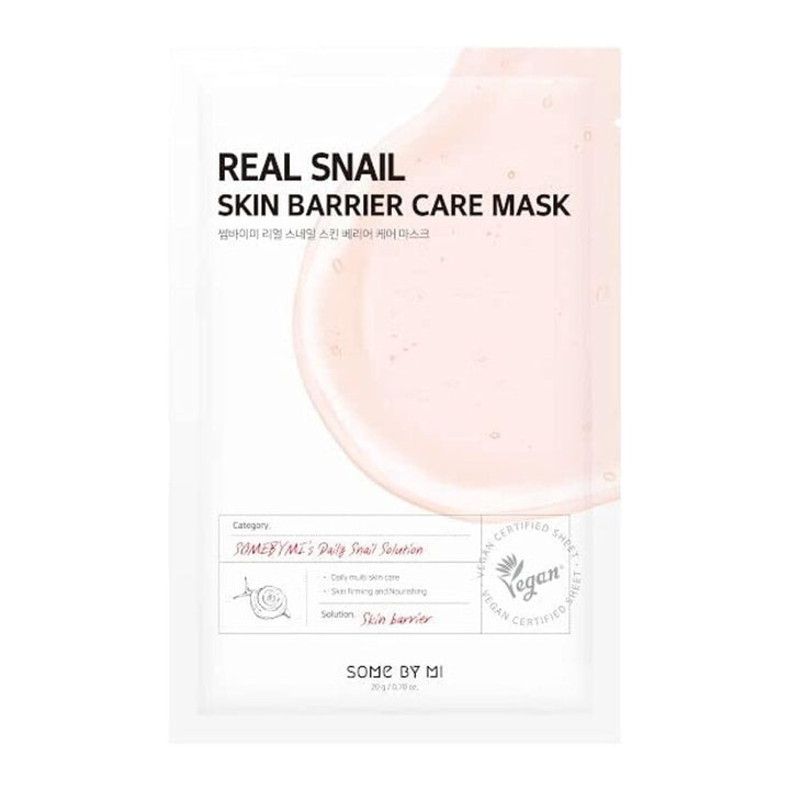 Korean products – SOME BY MI REAL SNAIL SKIN BARRIER CARE MASK 1PC