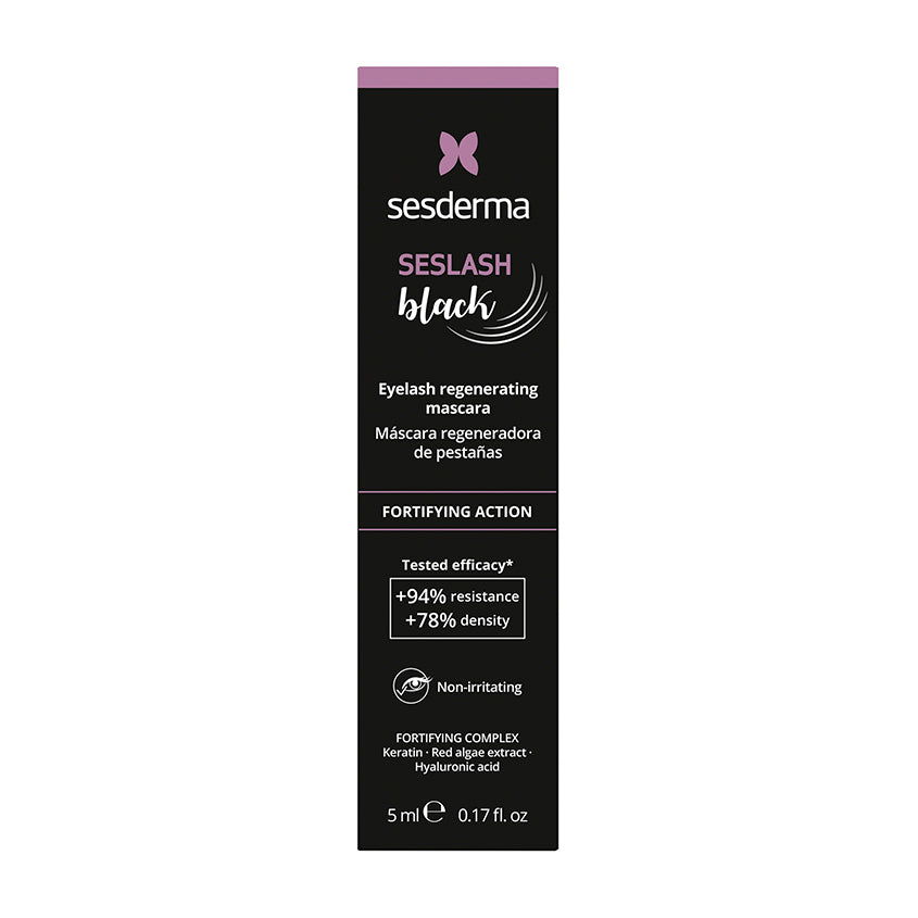 SESDERMA سيسدرما ماسكارا ترميمية مع تأثير الحجم والفصل سيسلاش، أسود، 5 مل – شراء أونلاين