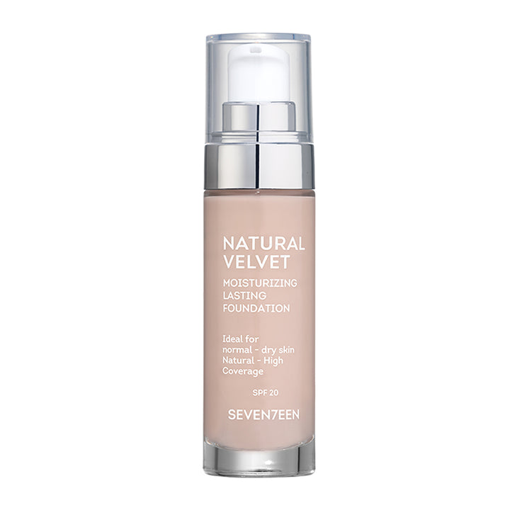 NATURAL VELVET MOISTURIZING LASTING FOUNDATION 5, 30 ML