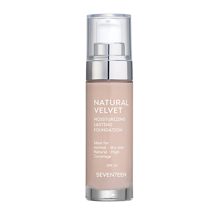 NATURAL VELVET MOISTURIZING LASTING FOUNDATION 5, 30 ML