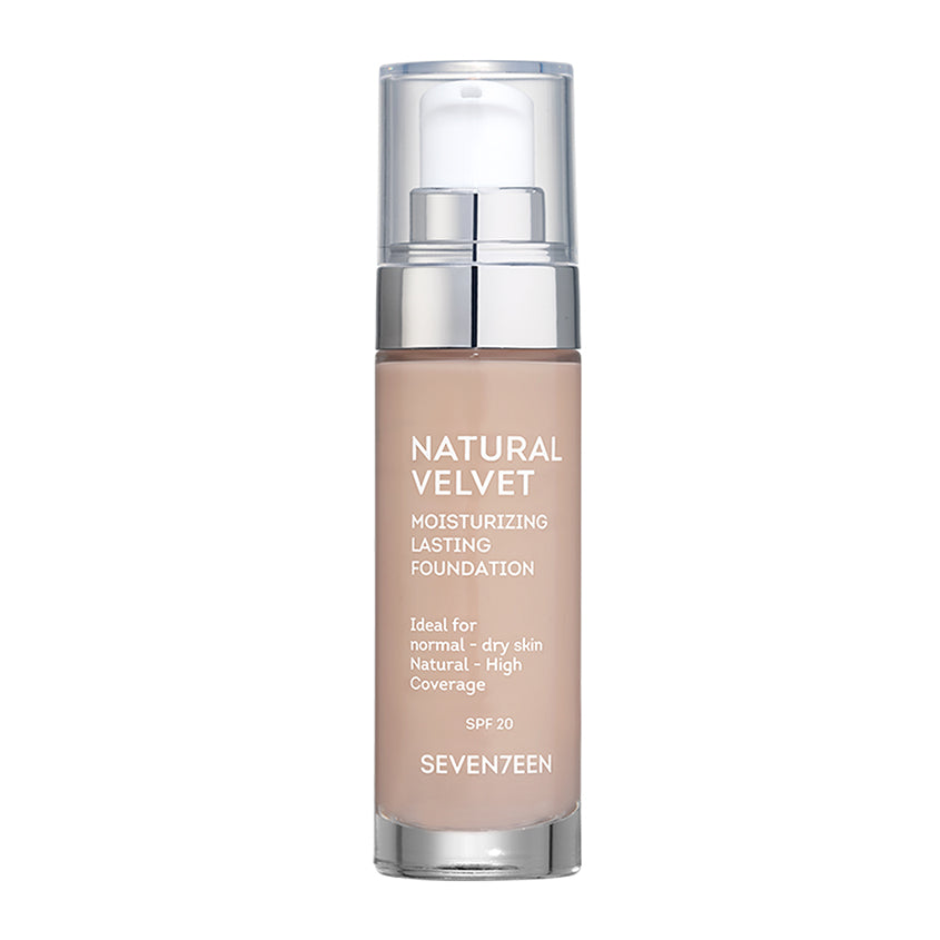 كريم أساس يدوم طويلاً بتركيبة NATURAL VELVET MOISTURIZING