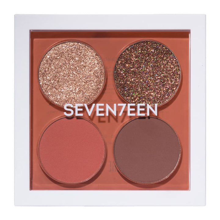 Vibrant Eyes Quad Palette Warm Sunset