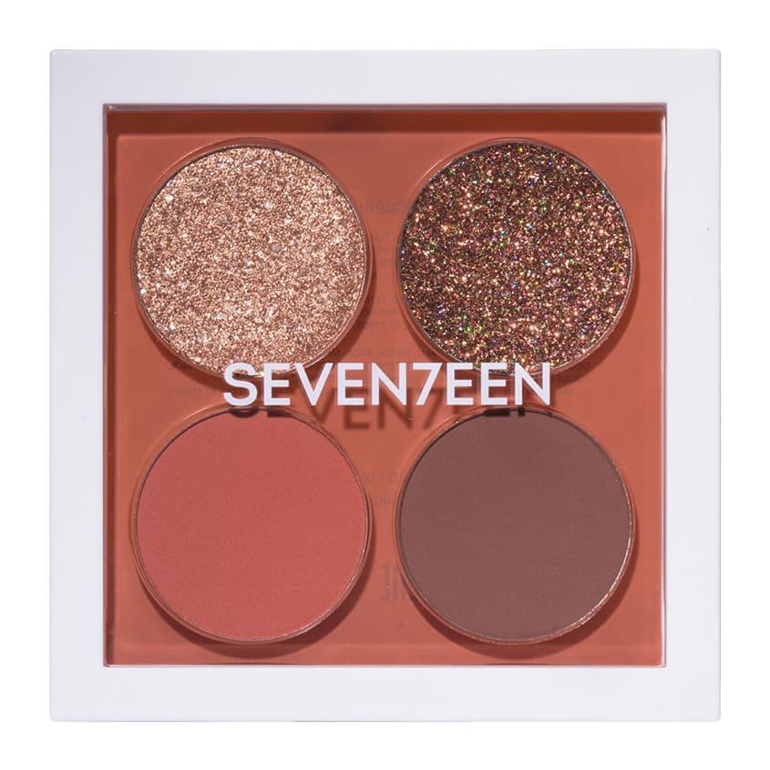 Vibrant Eyes Quad Palette Warm Sunset