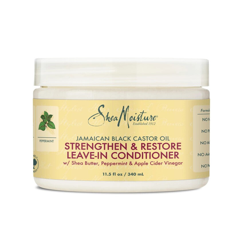SHEA MOISTURE JAIMAICAN BLACK CASTORE OIL LEAVE IN CONDITIONER 340ML