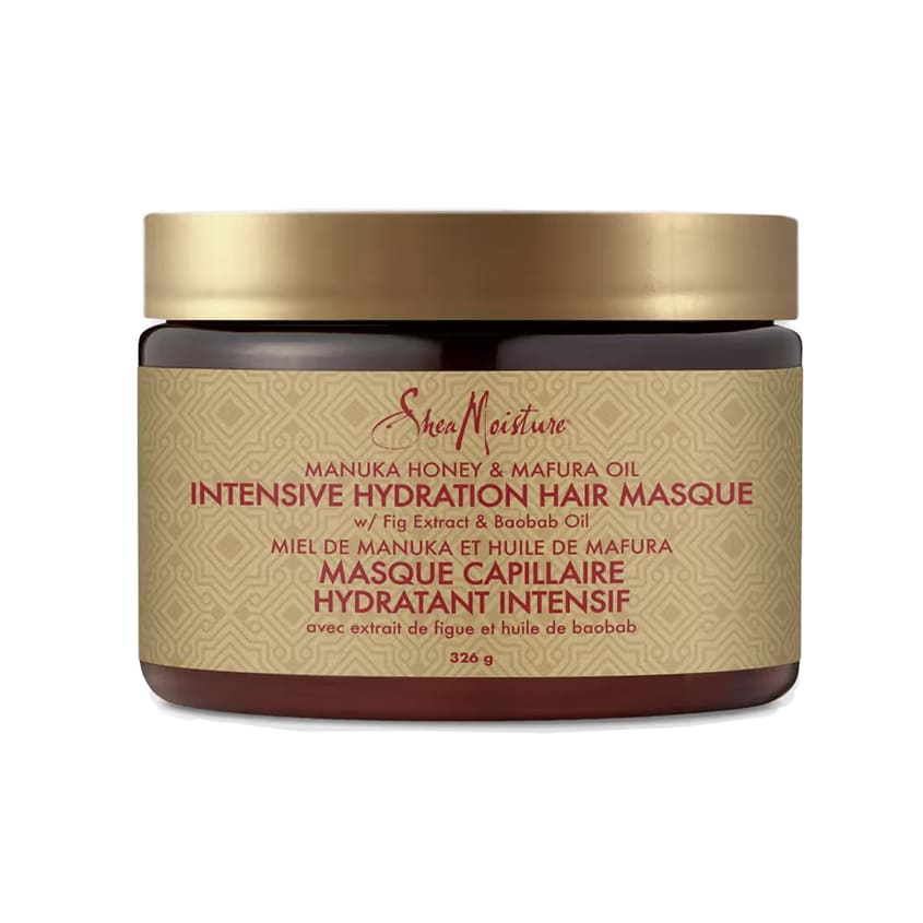 SHEA MOISTURE قناع ترطيب مكثف للشعر بعسل المانوكا وزيت المافورا