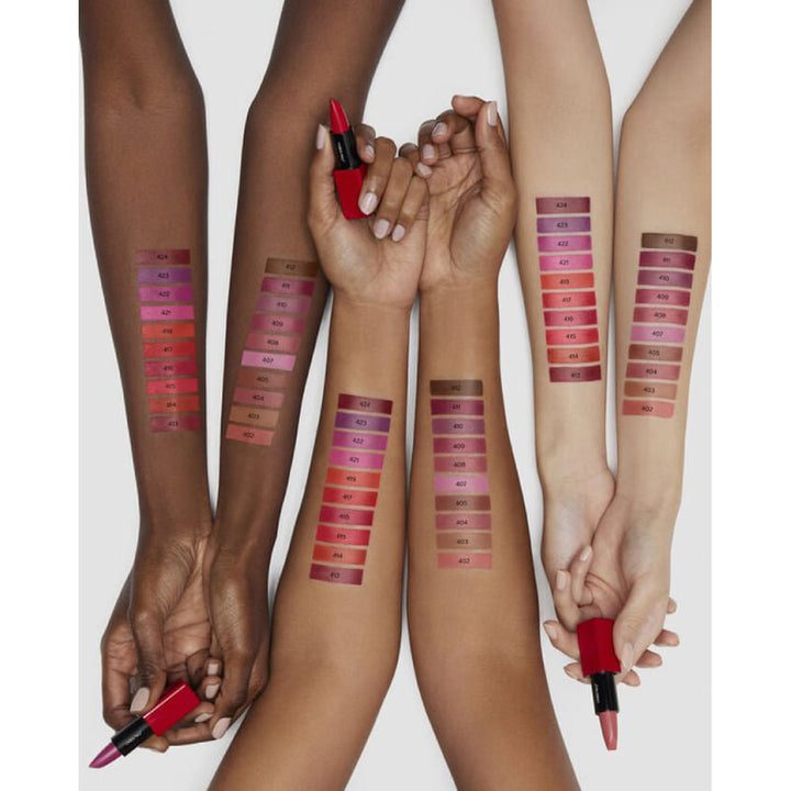 SHISEIDO Technosatin Gel Lipstick, 407 Pulsar Pink, 3.3 g
