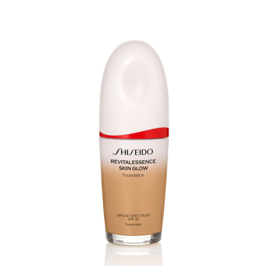 SHISEIDO REVITALESSENCE SKIN GLOW FOUNDATION SPF30, 350 MAPLE 30ML – photo 5