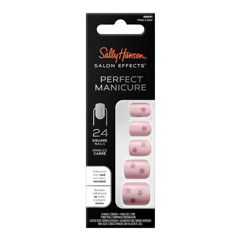 SALLY HANSEN SE ARTIFICIAL NAIL D5 WHAT A STAR SQUARE
