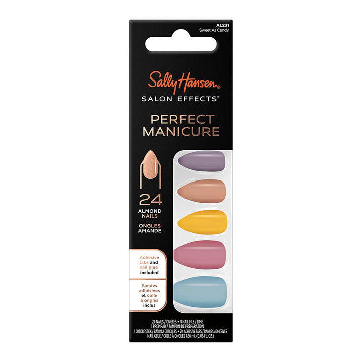 False nails – SE ARTIFICIAL NAIL D16 SWEET AS CANDY ALMOND