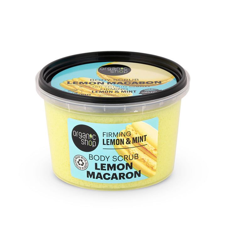 Lemon Macaron Firming Body Scrub