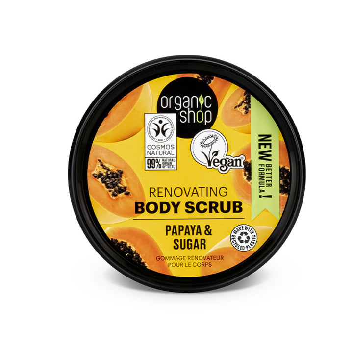 Renovating Body Scrub Papaya & Sugar