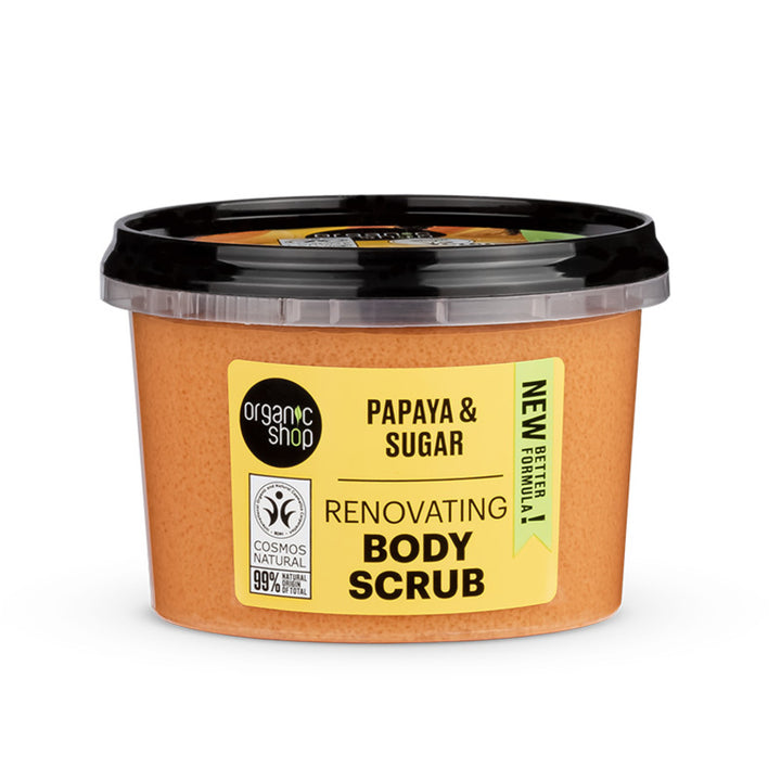 Renovating Body Scrub Papaya & Sugar