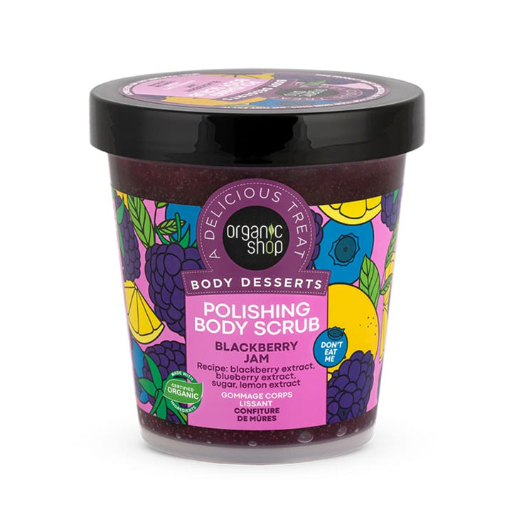 Body Desserts Polishing Body Scrub Blackberry Jam