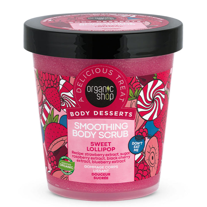 Body Desserts Smoothing Body Scrub Sweet Lollipop