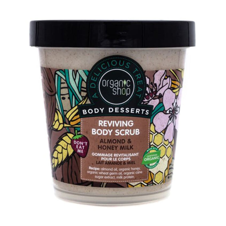 Body Desserts Reviving Body Scrub Almond & Honey Milk