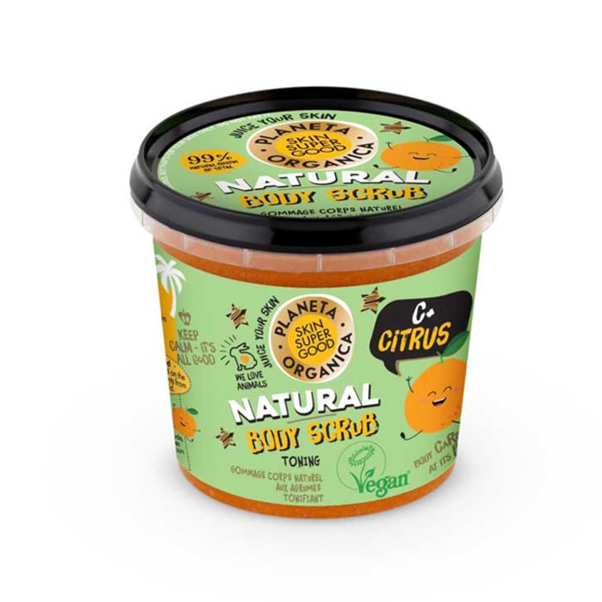 Skin Super Good Natural Body Scrub - C + Citrus