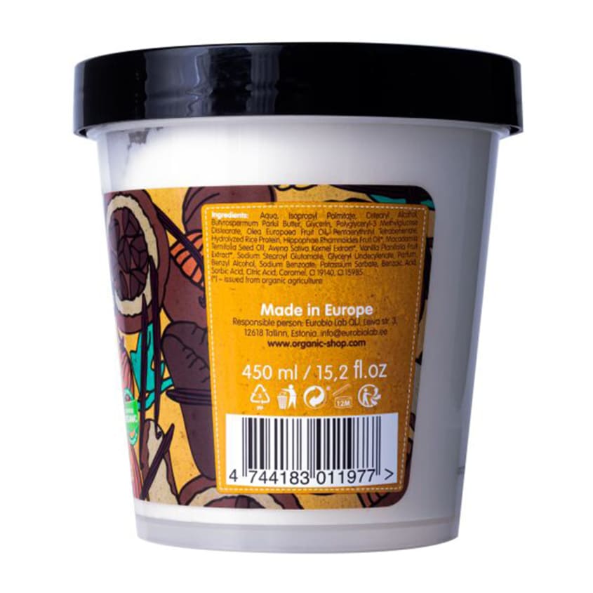 Organic Shop Body Desserts Vanilla Whipped Cream Moisturizing Body Cream, 450 ml – buy online