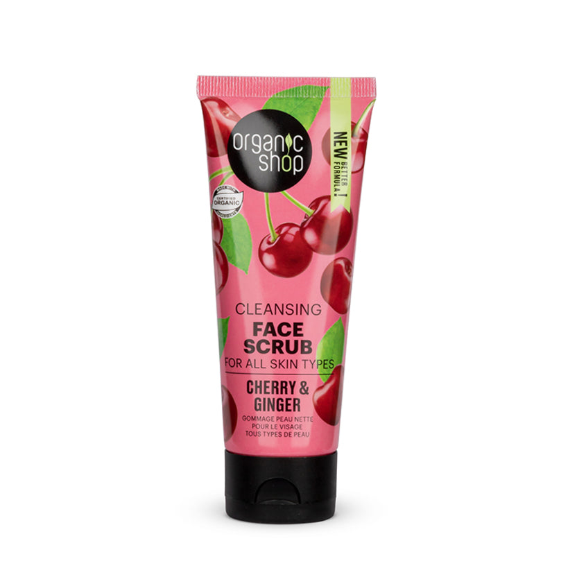 Cleansing Face Scrub Cherry & Ginger