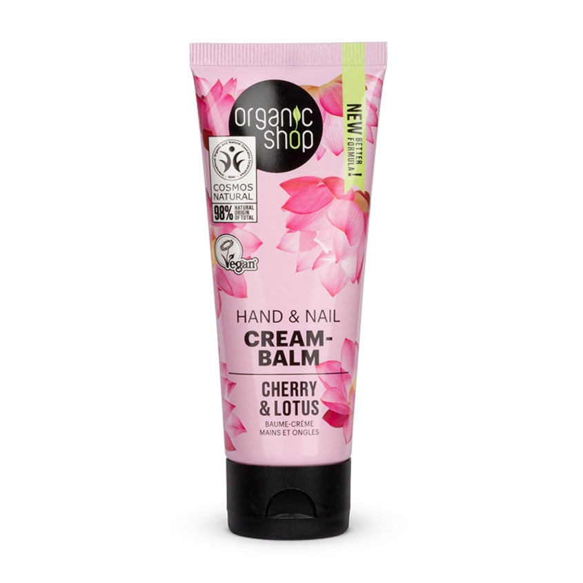 Hand & Nail Cream-Balm Cherry & Lotus