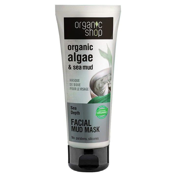 Facial Mud Mask For All Skin Types Sea Mud & Algae