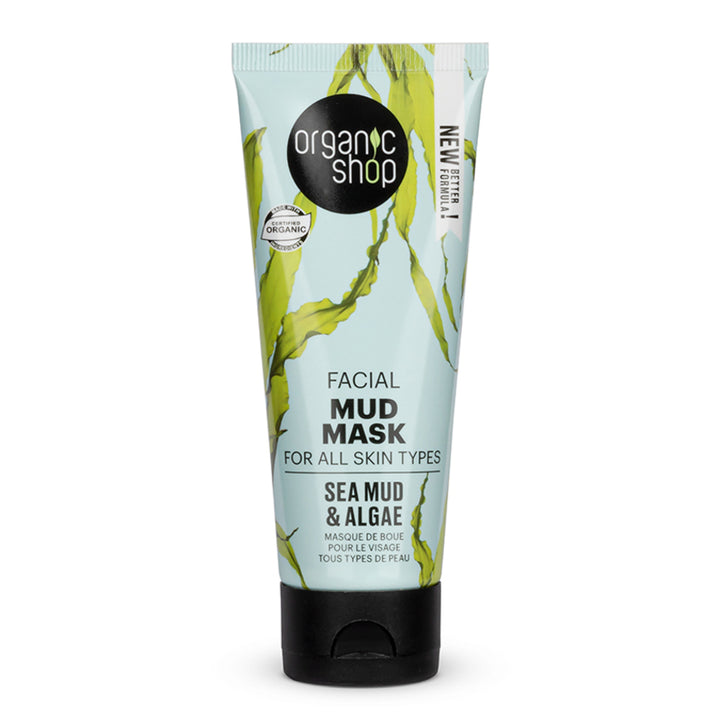 Facial Mud Mask For All Skin Types Sea Mud & Algae