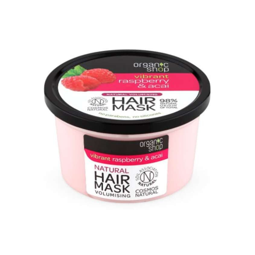 ORGANIC SHOP RASPBERRY AND ACAI HAIR MASK, 250 ML