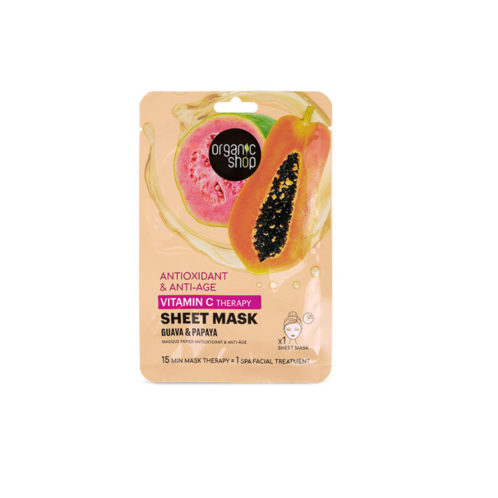 Vitamin C Therapy Sheet Mask Guava & Papaya