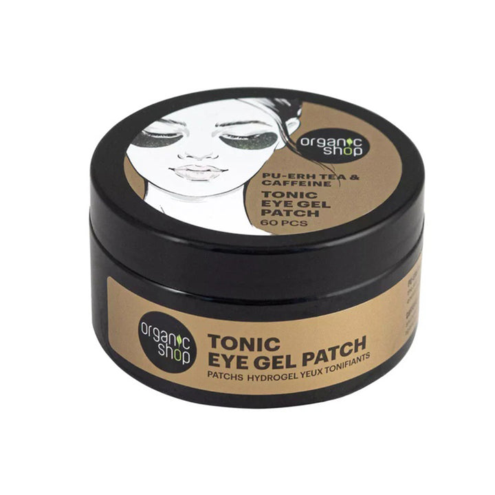 Facial skincare products TONIC EYE GEL PATCH. PU-ERH TEA & CAFFEINE, 60 PCS