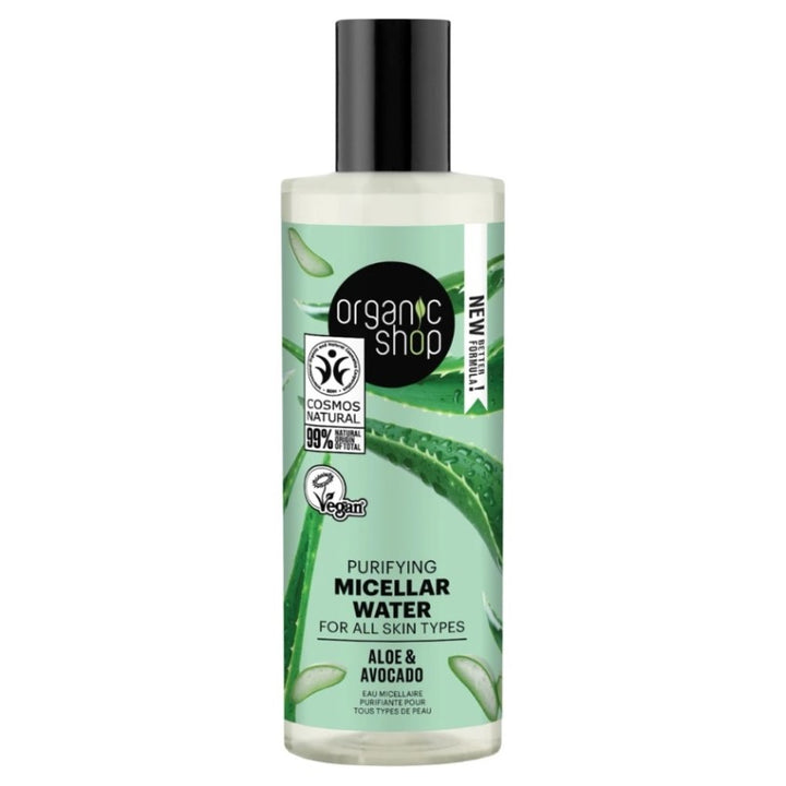 Purifying Micellar Water For All Skin Types Avocado And Aloe