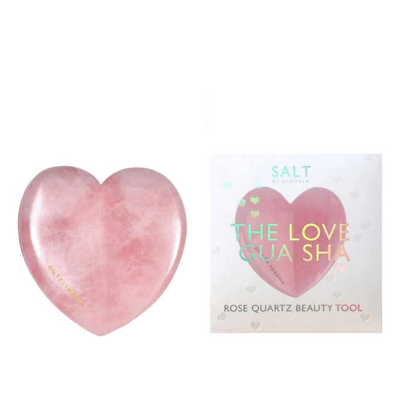 The Love Gua Sha Rose Quartz Beauty Tool