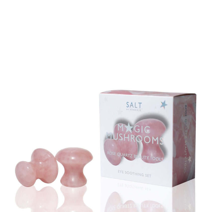 Magic Mushrooms Rose Quartz Beauty Tools