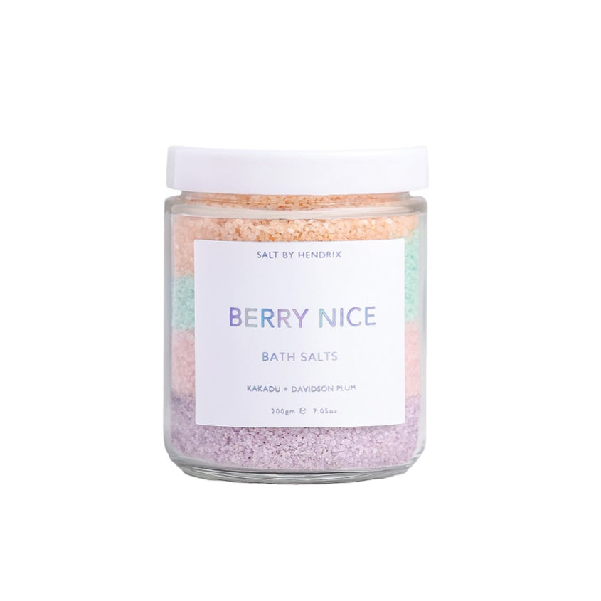 SALT BY HENDRIX BERRY NICE BATH SALTS 200G