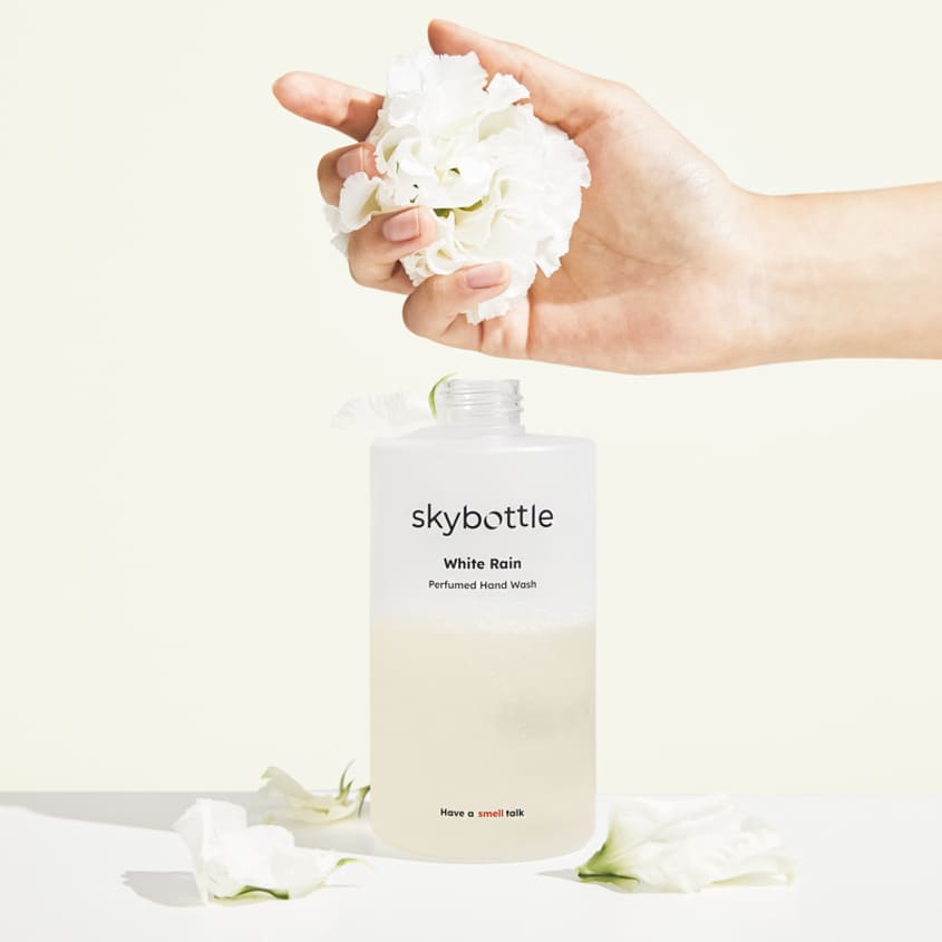 SKYBOTTLE غسول اليدين المعطر وايت رين – توصيل مجاني