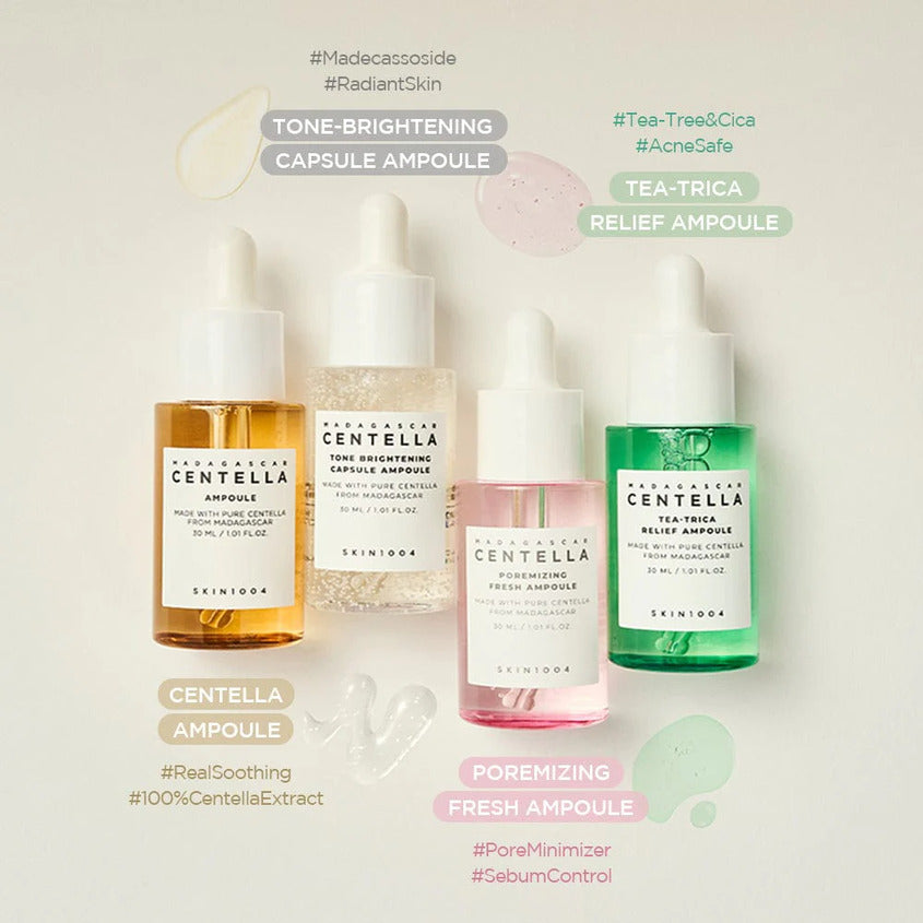 SKIN1004 SET (FACE SERUM 30 ML * 4 PCS) – free delivery