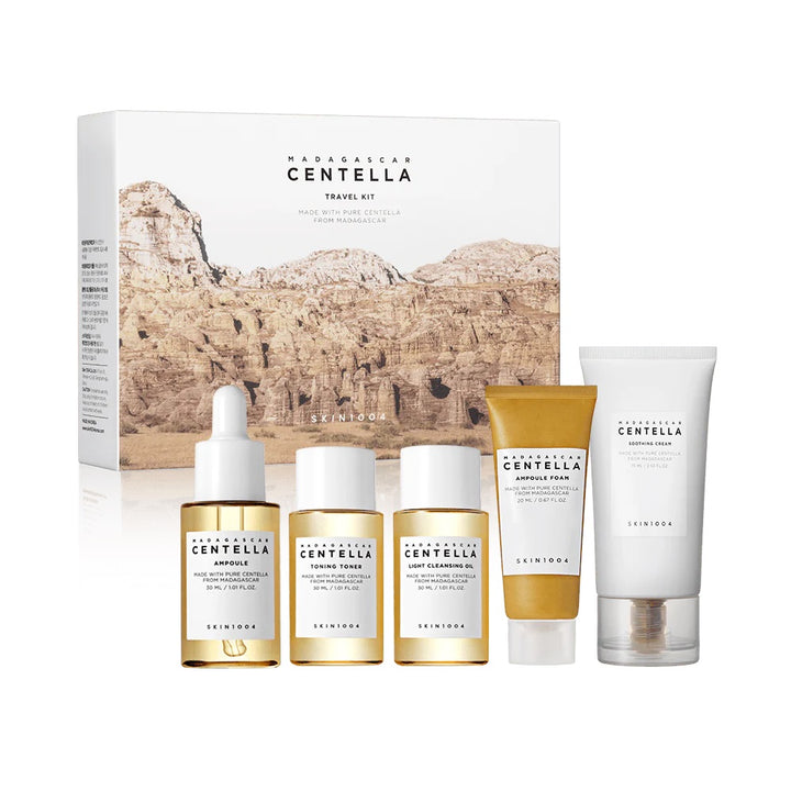 Korean products – SET (OIL 30ML + FOAM 20ML + TONIC 30ML + AMPOULE 30ML + CREAM GEL 30ML)