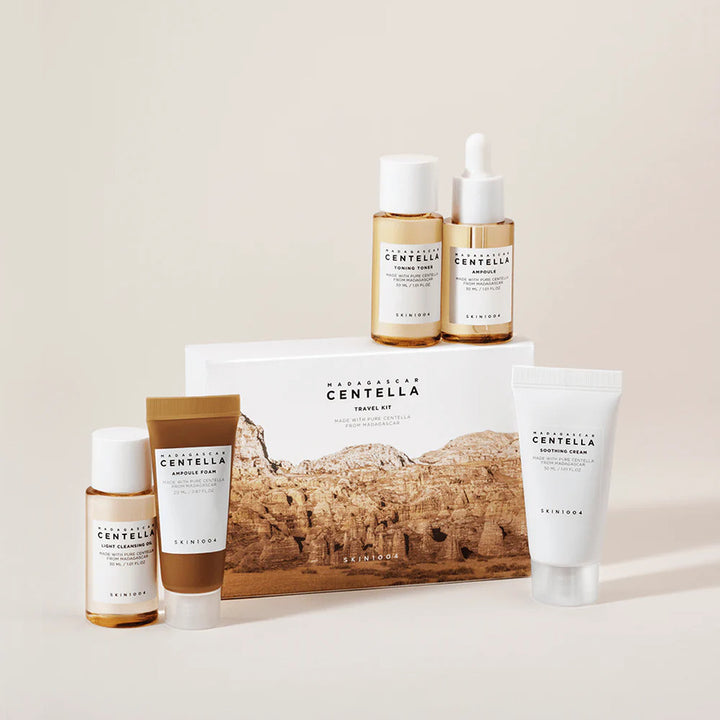 SET (OIL 30ML + FOAM 20ML + TONIC 30ML + AMPOULE 30ML + CREAM GEL 30ML)