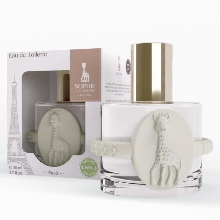 Gifts for her – GIFT SET (SOPHIE LA GIRAFE EAU DE TOILETTE 50ML + DENTITION RING)