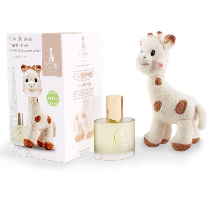 GIFT SET (SOPHIE LA GIRAFE EAU DE SOIN 50ML+SOPHIE JOUET DOUX 17 CM)